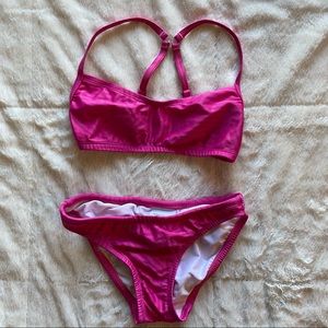 Girls 12 Speedo 2 pc Swimsuit